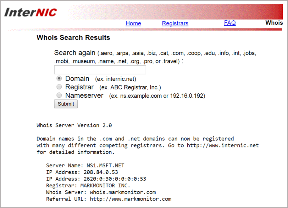 Find Your Domain Registrar Or Dns Hosting Provider Dell Cloud Support Portal